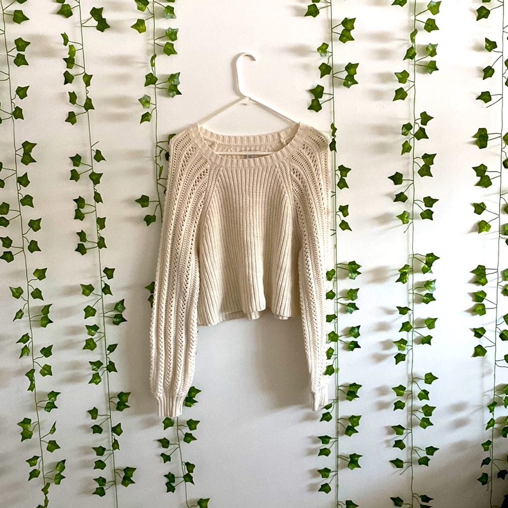 American Eagle Cropped sweater